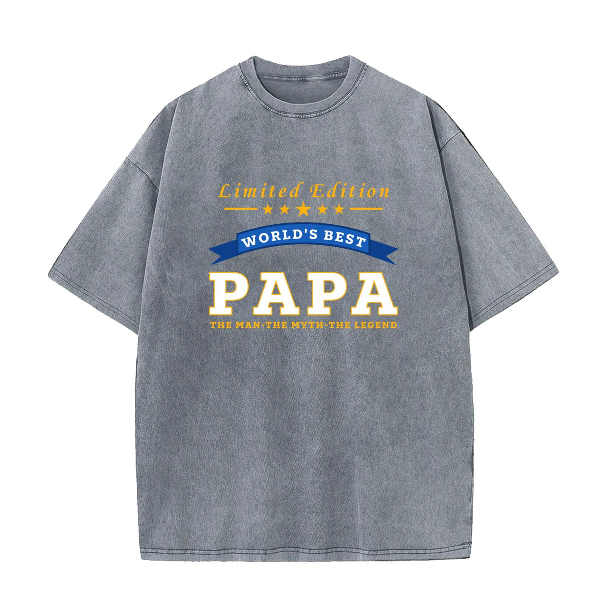 World's Best Papa Limited Edition Grandpa Gift T-Shirt