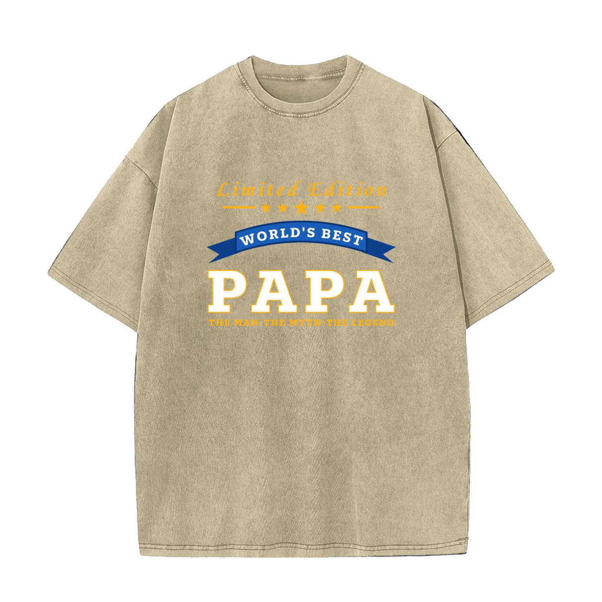 World's Best Papa Limited Edition Grandpa Gift T-Shirt