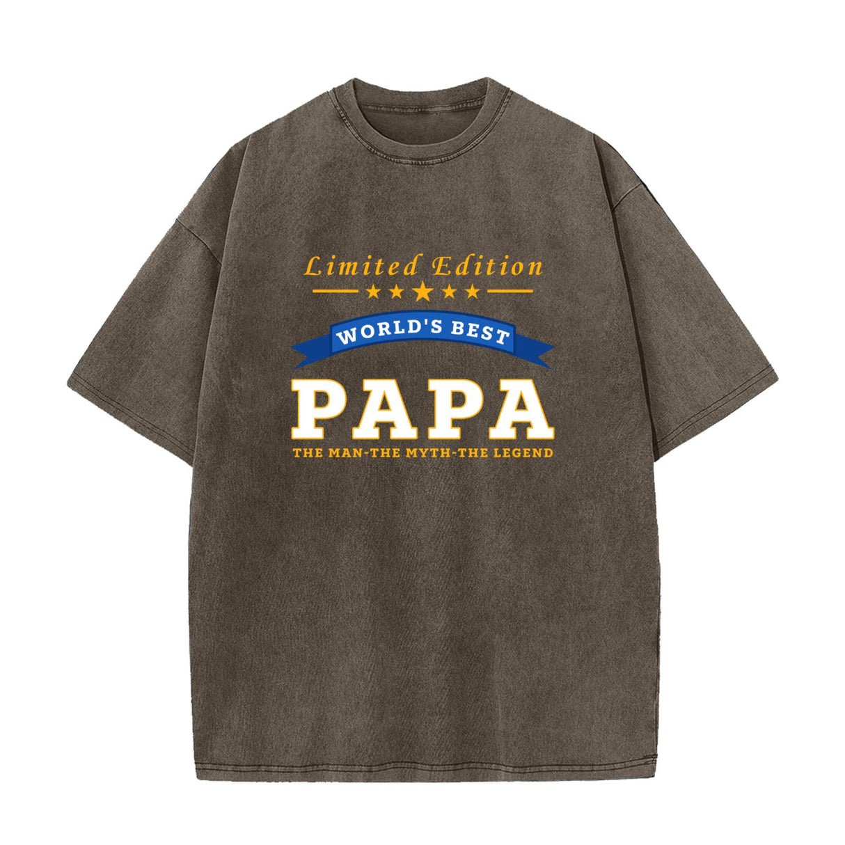 World's Best Papa Limited Edition Grandpa Gift T-Shirt