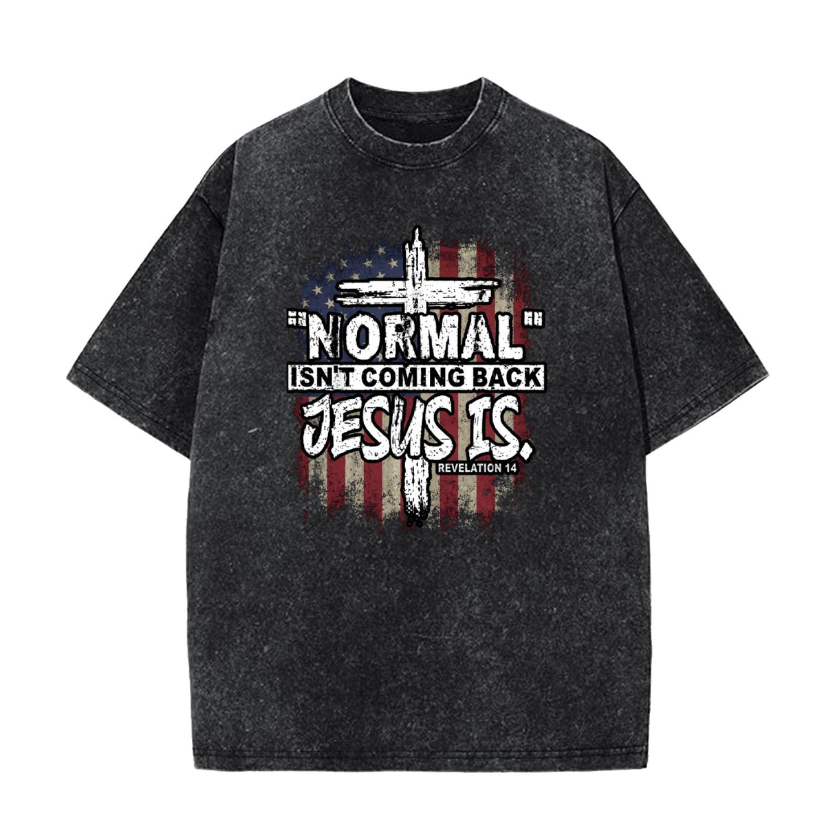Normal Isn’t Coming Back Jesus Is Christian Graphic T-Shirt