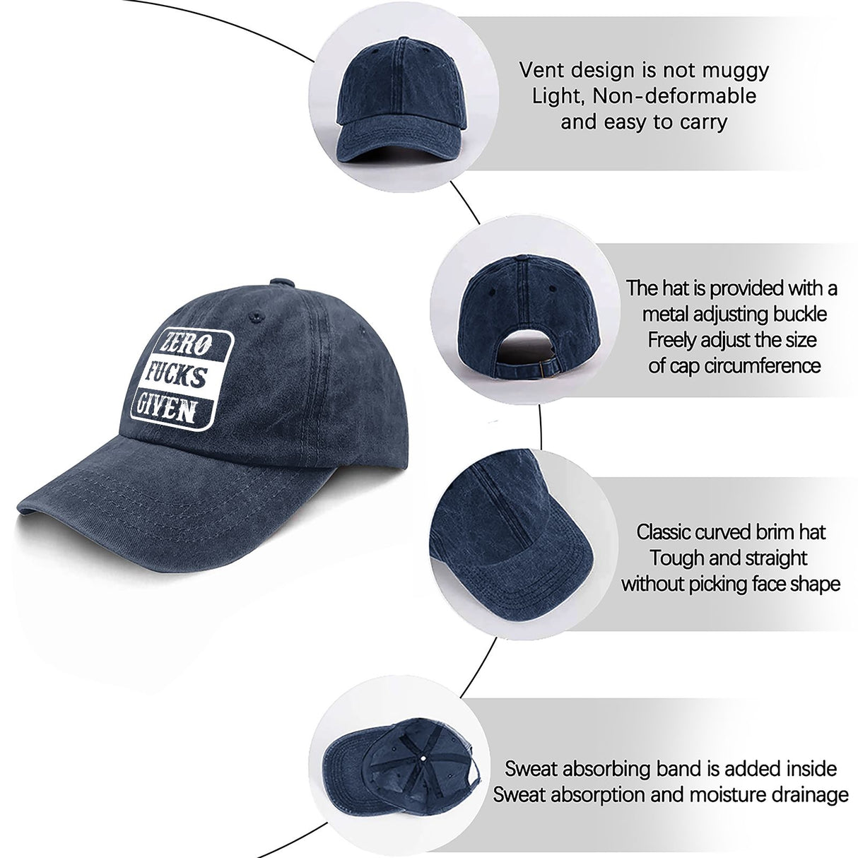 Zero Fucks Given Hat