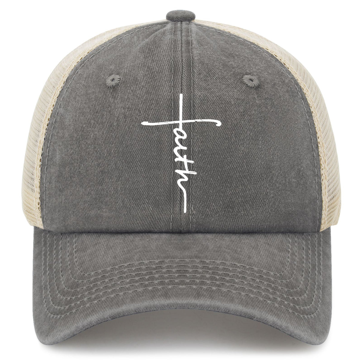Faith Cross Trucker Hat
