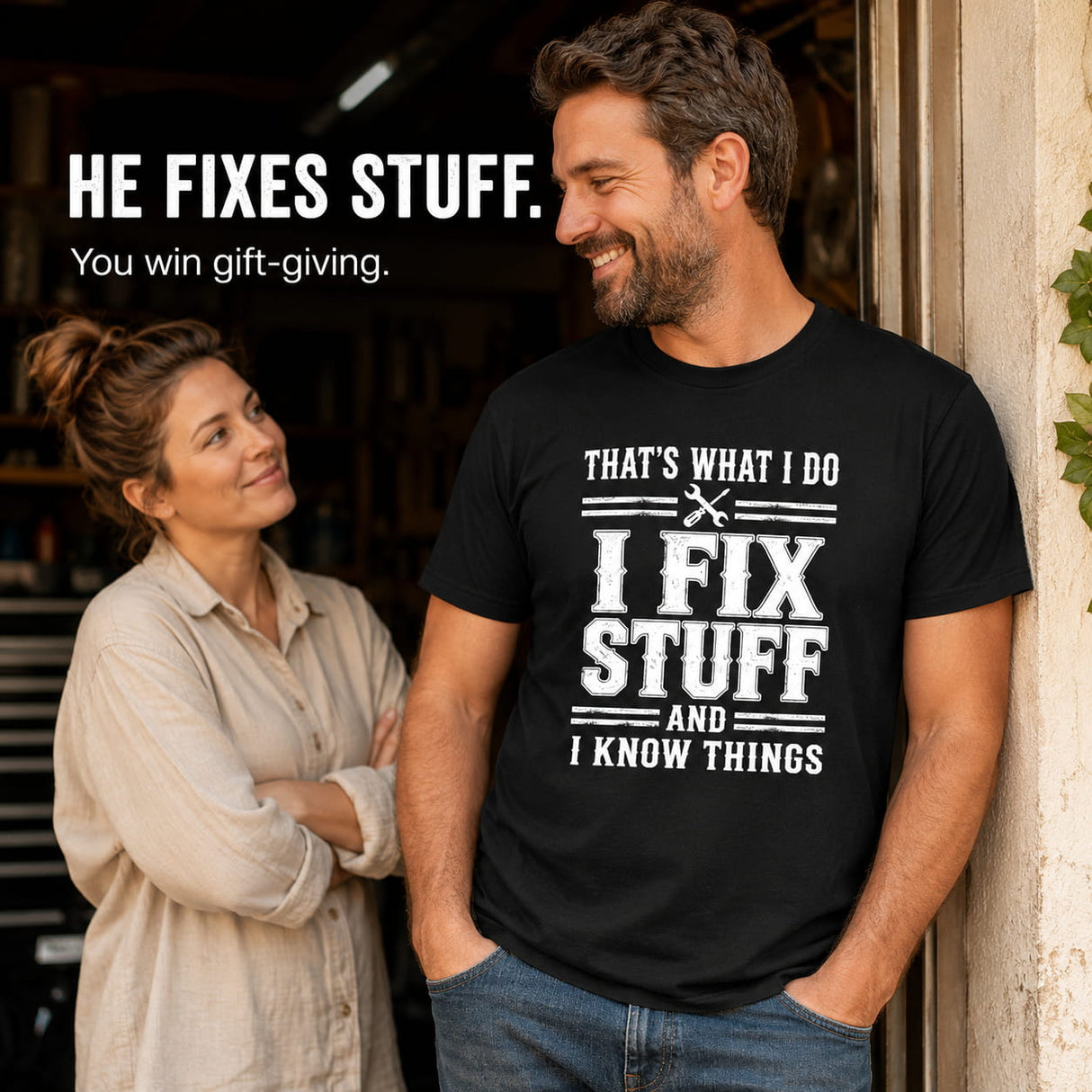 That's What I Do I Fix Stuff And I Know Things Shirt
