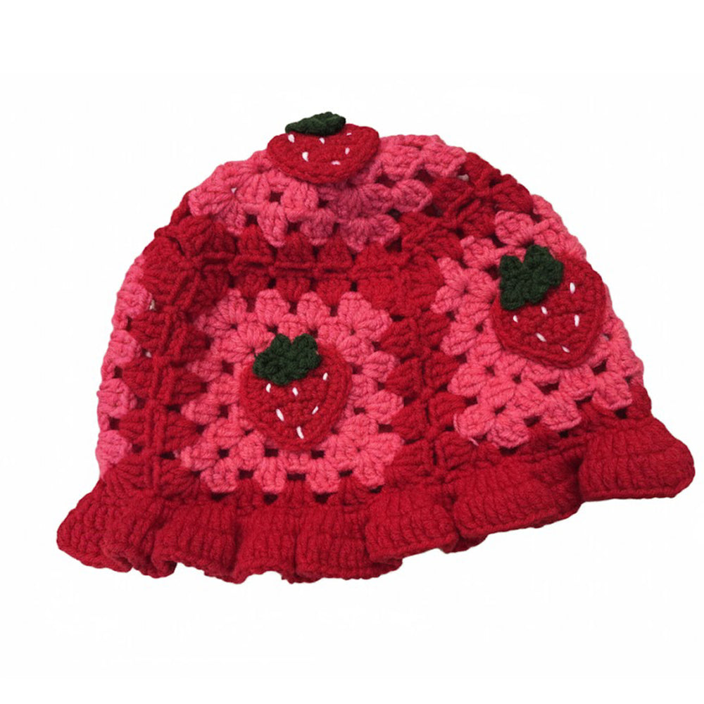 Strawberry Crochet hat Gifts for Her Wife from Husband Birthday