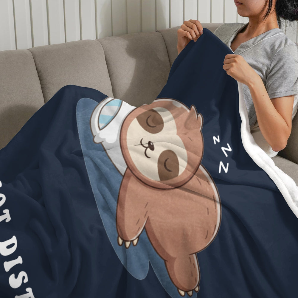 Onlydads Funny Husband Gifts, Husband is Charging Sloth Blanket, Husbands Birthday Fathers Day