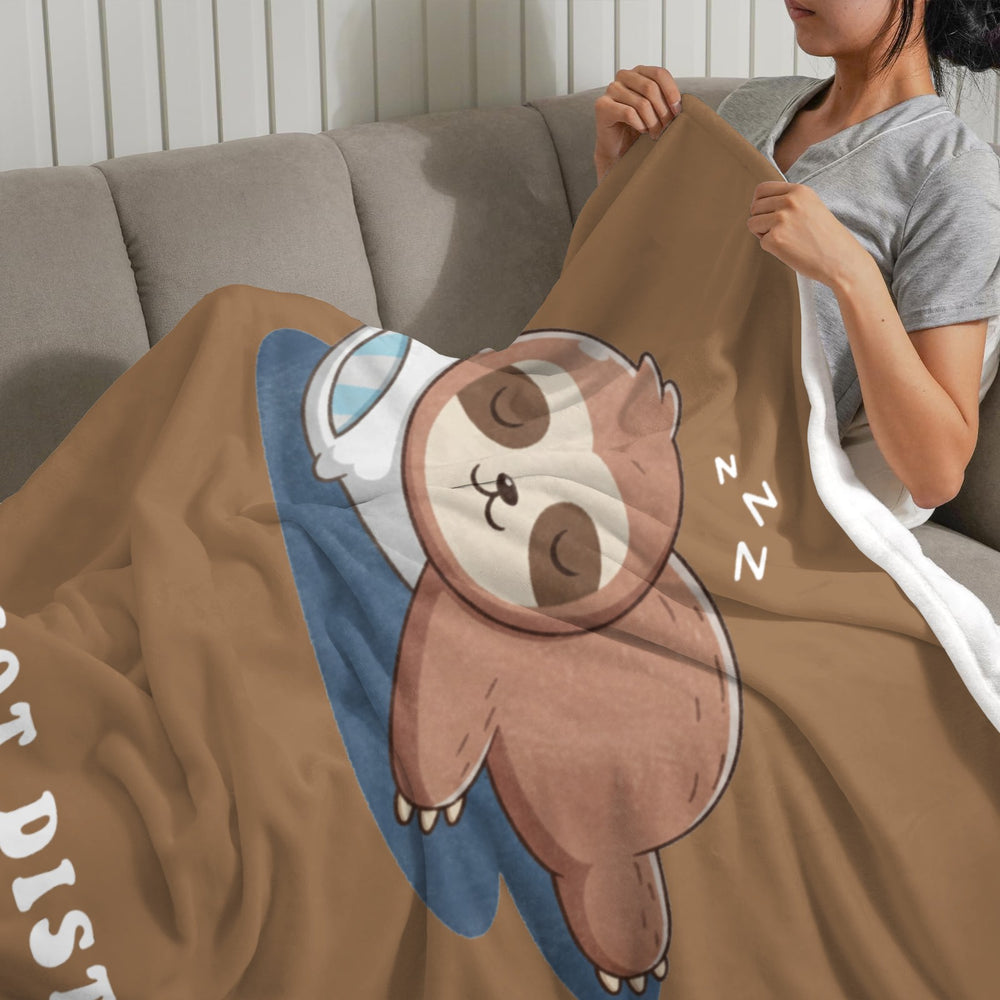 Onlydads Funny Husband Gifts, Husband is Charging Sloth Blanket, Husbands Birthday Fathers Day