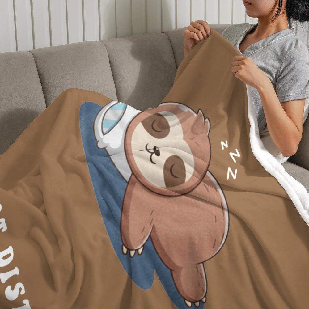Onlydads Boyfriend is Charging Sloth Blanket, Boyfriend Gifts for Birthday Day