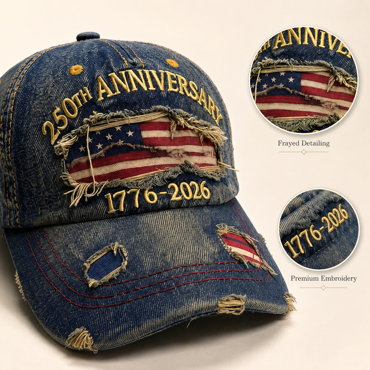 America 250th Anniversary Hat