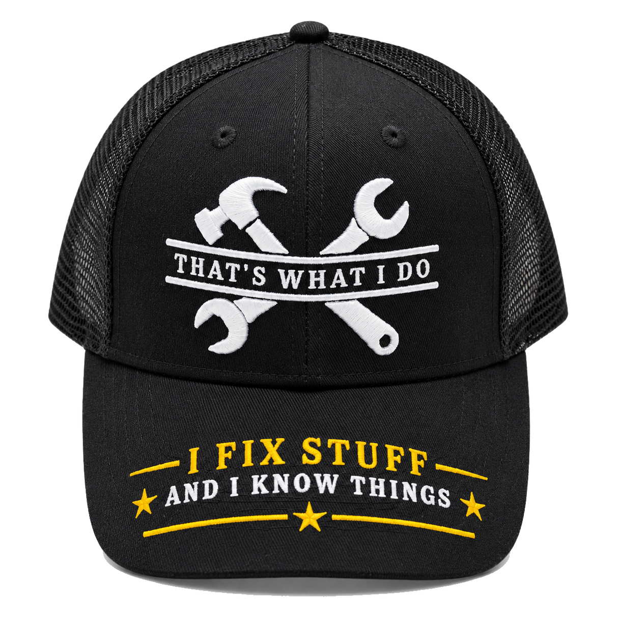 I Fix Stuff Funny Dad Hat,Gifts for Men Who Have Everything,Fathers Day Birthday Gift for Dad OR Husband