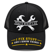 I Fix Stuff Funny Dad Hat,Gifts for Men Who Have Everything,Fathers Day Birthday Gift for Dad OR Husband - Onlydads