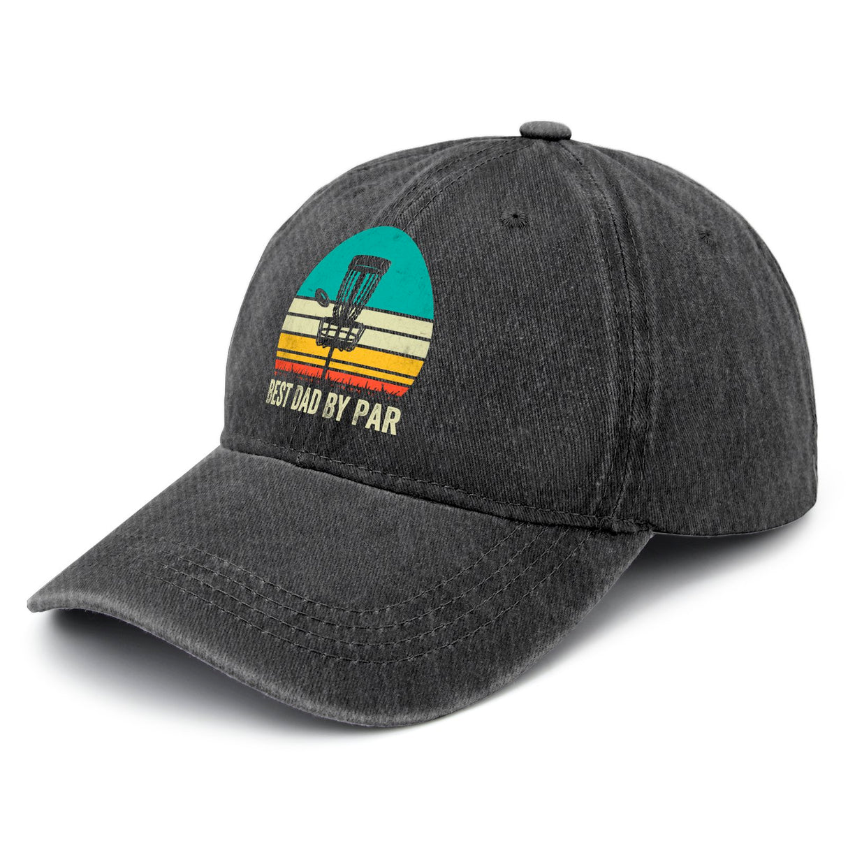 Golf Hat with 'Best Dad by Par' Design for Father's Day