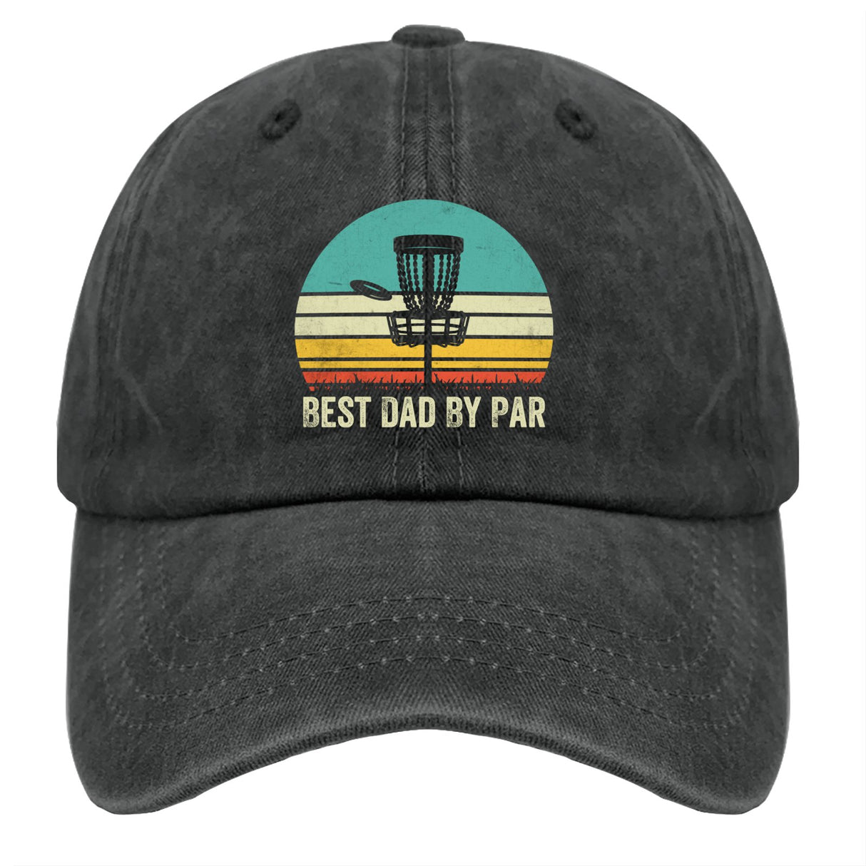Golf Hat with 'Best Dad by Par' Design for Father's Day