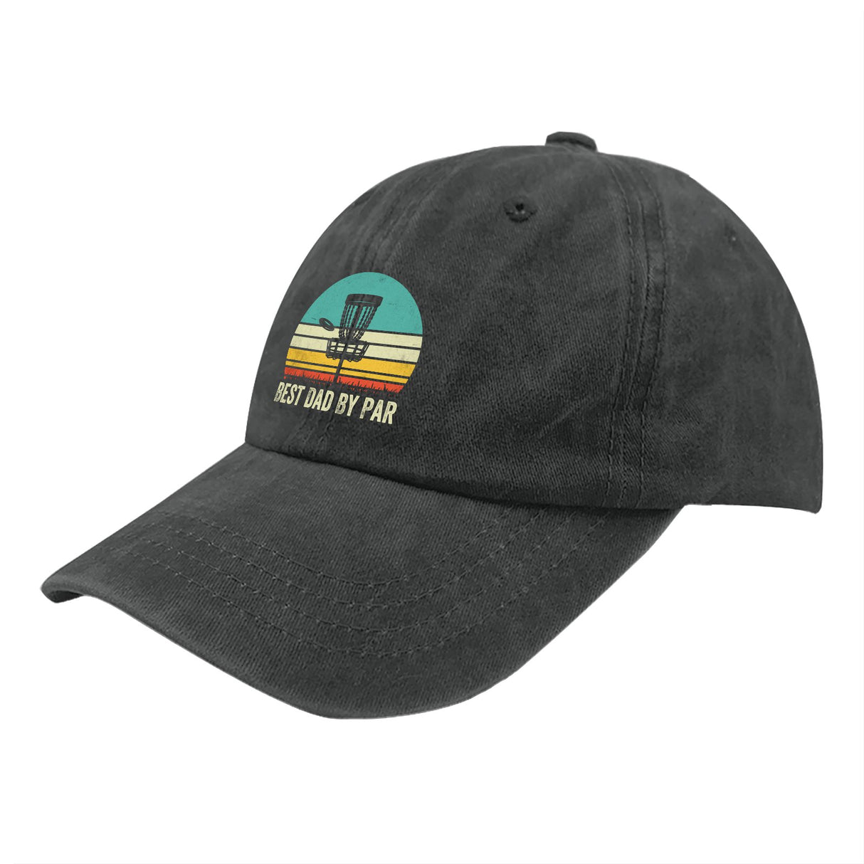 Golf Hat with 'Best Dad by Par' Design for Father's Day