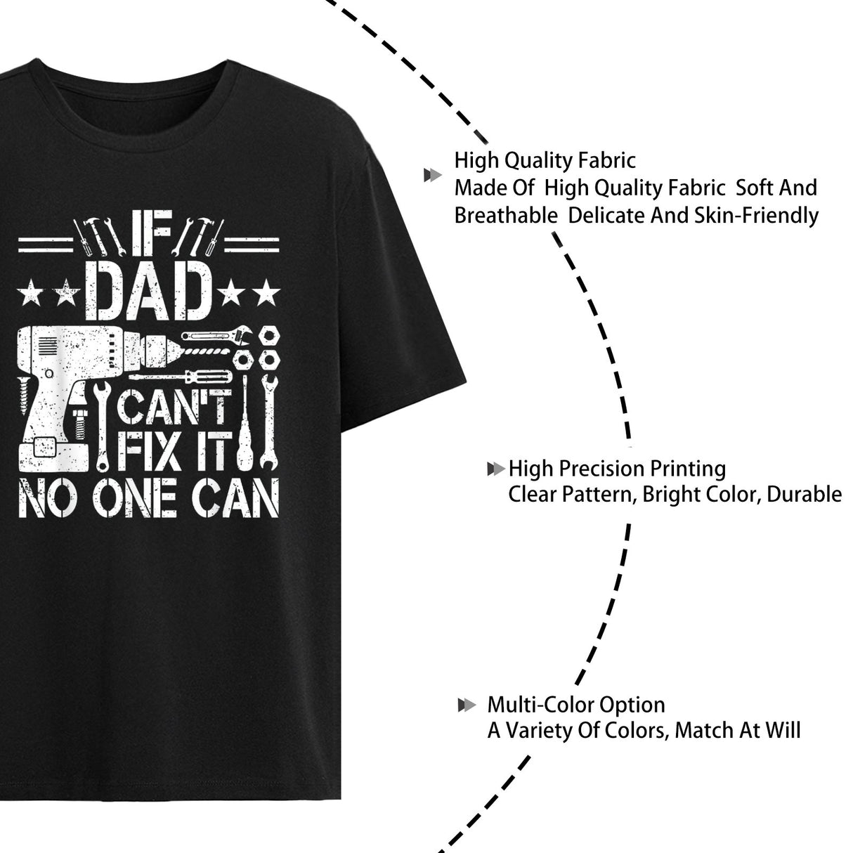Onlydads If Dad Can't Fix It No One Can T-Shirt