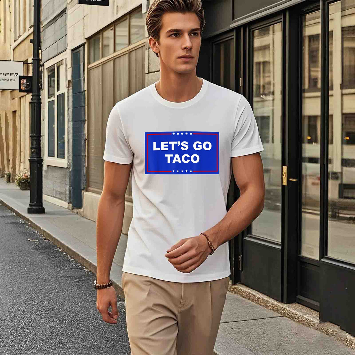 Onlydads Let's Go Taco Graphic Tee - Funny Foodie T-Shirt
