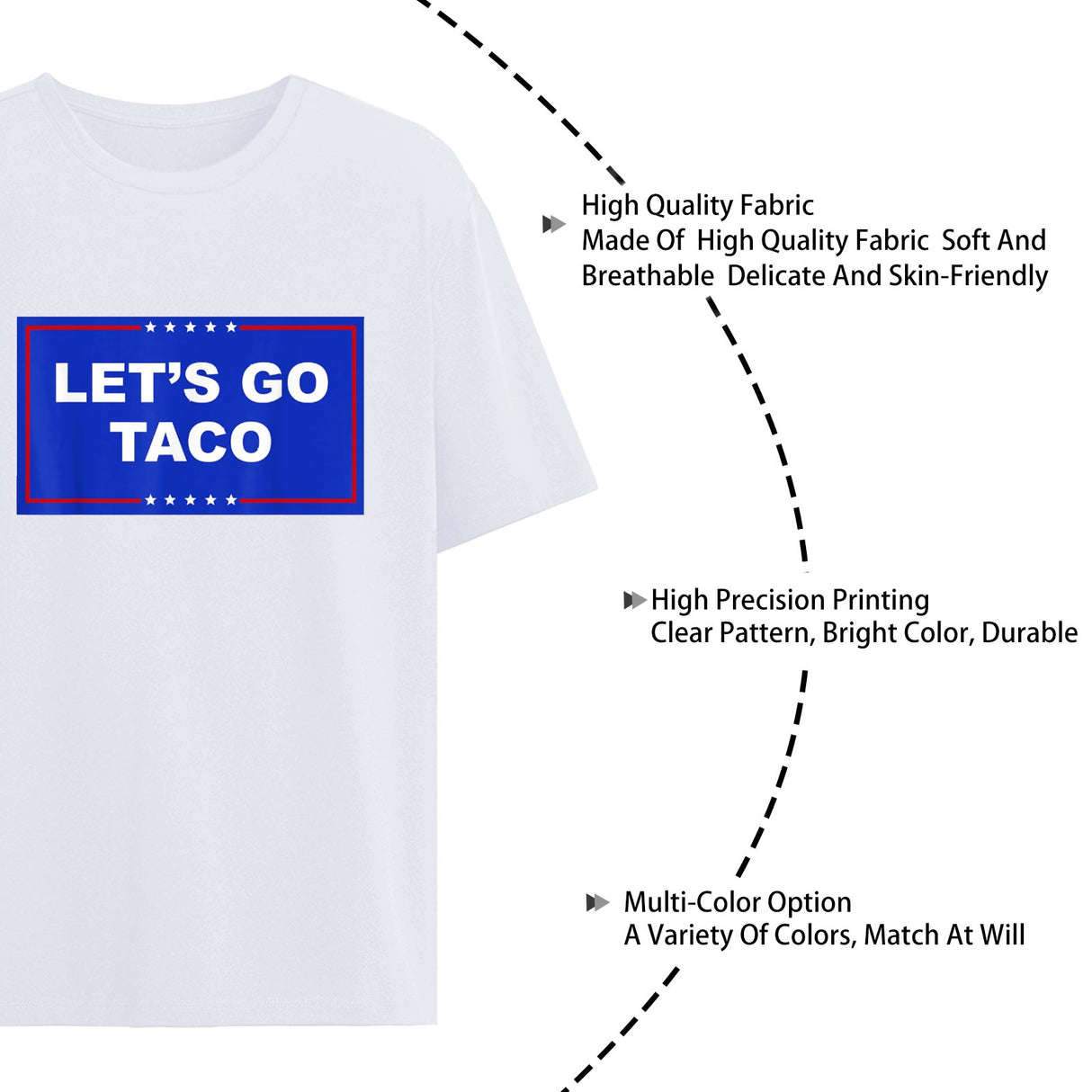Onlydads Let's Go Taco Graphic Tee - Funny Foodie T-Shirt