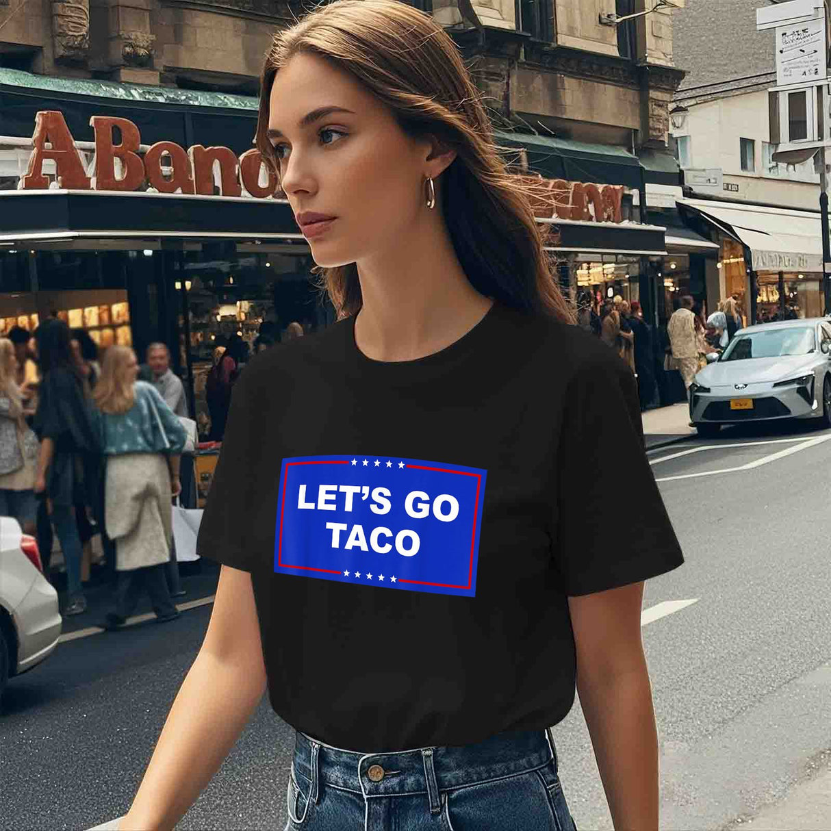 Onlydads Let's Go Taco Graphic Tee - Funny Foodie T-Shirt