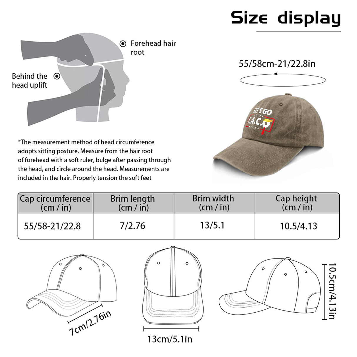 Onlydads Adjustable Baseball Cap with Playful Print