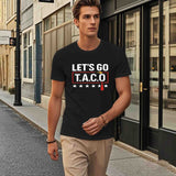 Onlydads Funny Let's Go Taco Graphic T-Shirt for Men Women