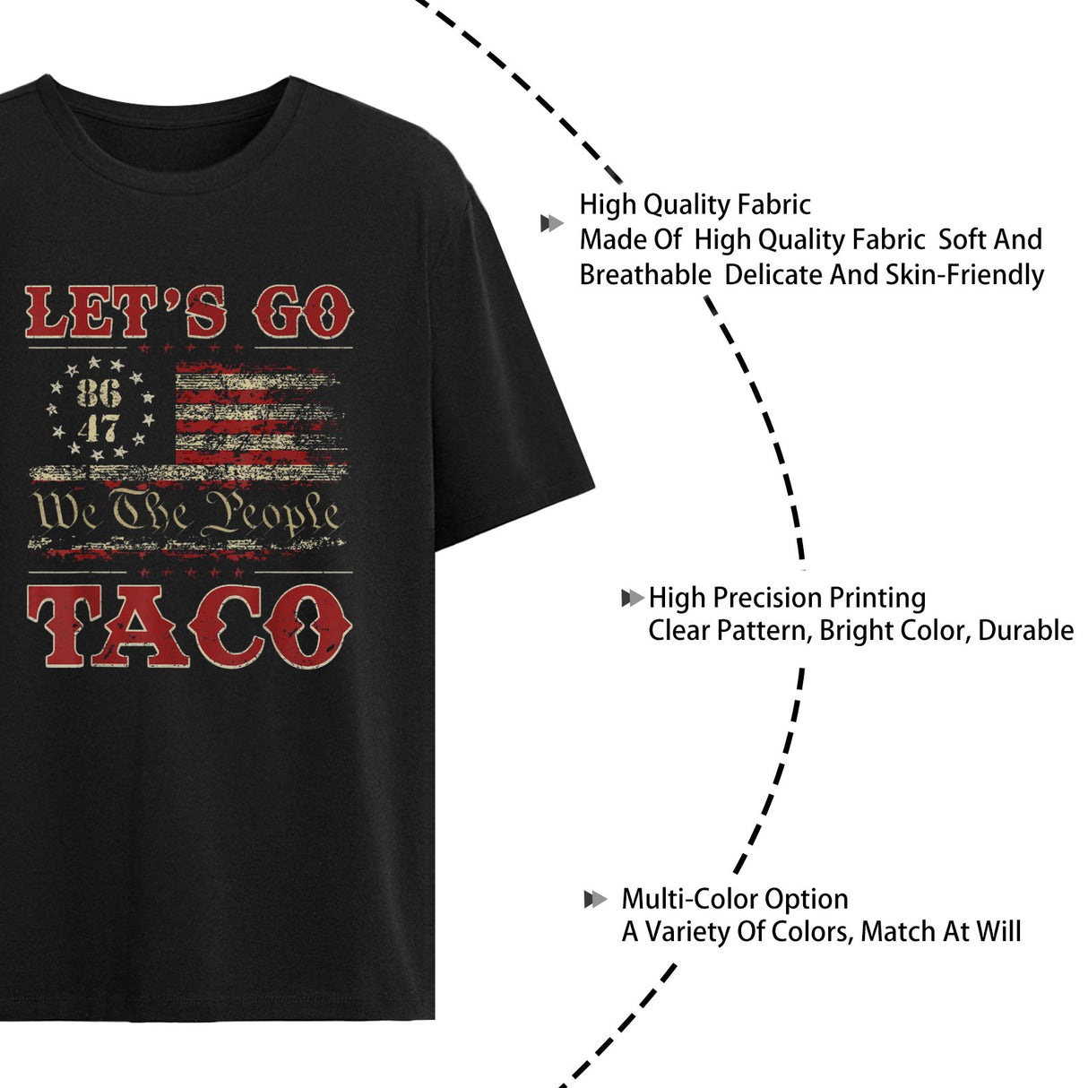 Onlydads Funny Taco Graphic T-Shirt for Men Women - Cinco de Mayo Casual Top
