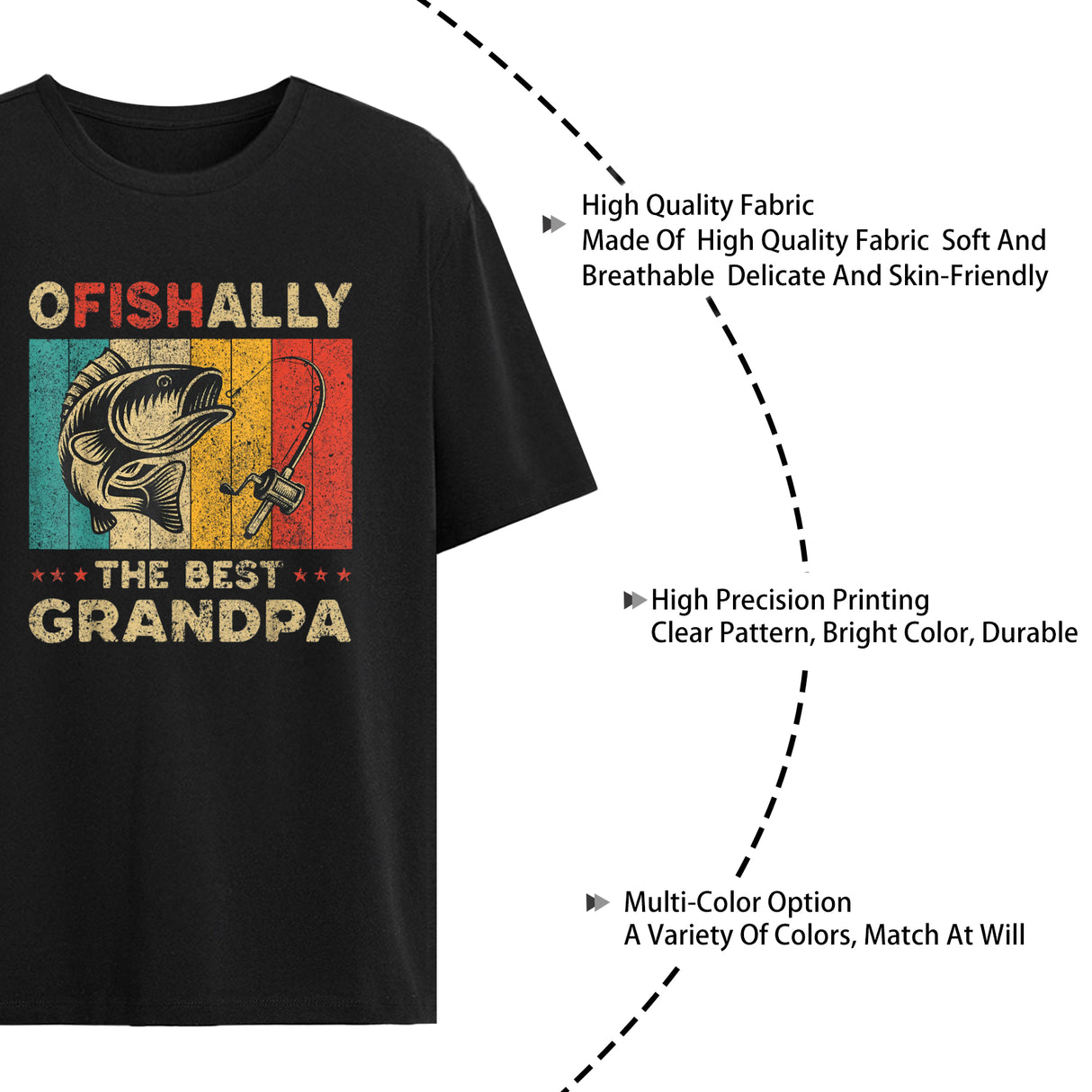 Onlydads Father's Day T-Shirt for Men - Funny Fishing Design