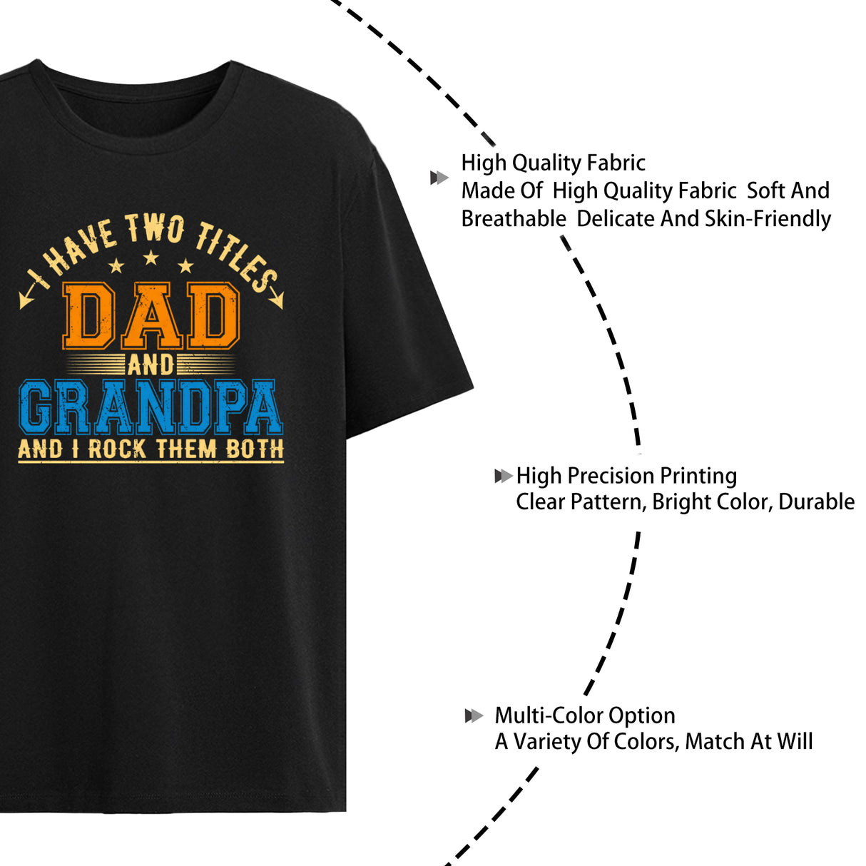 Onlydads Men's Graphic T-Shirt with Family Quote Design