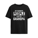 Onlydads Grandpa T-Shirt for Grandfathers - Fun Family Inspired Casual Tee