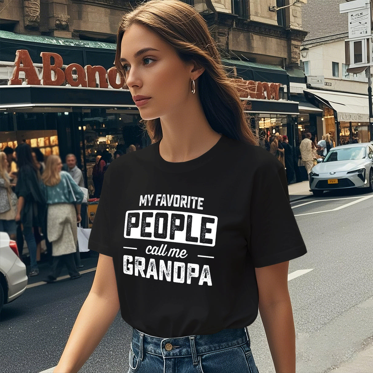 Onlydads Grandpa T-Shirt for Grandfathers - Fun Family Inspired Casual Tee