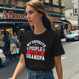 Onlydads Grandpa T-Shirt - Casual Graphic Tee for Grandparents