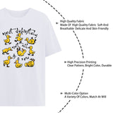 Most Definitely Not All In A Row T-Shirt Quirky Phrase Tee for Casual Everyday Outfits
