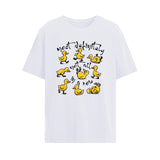 Most Definitely Not All In A Row T-Shirt Quirky Phrase Tee for Casual Everyday Outfits