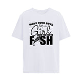 Onlydads Women's FISH T-Shirt - Casual Comfortable Apparel