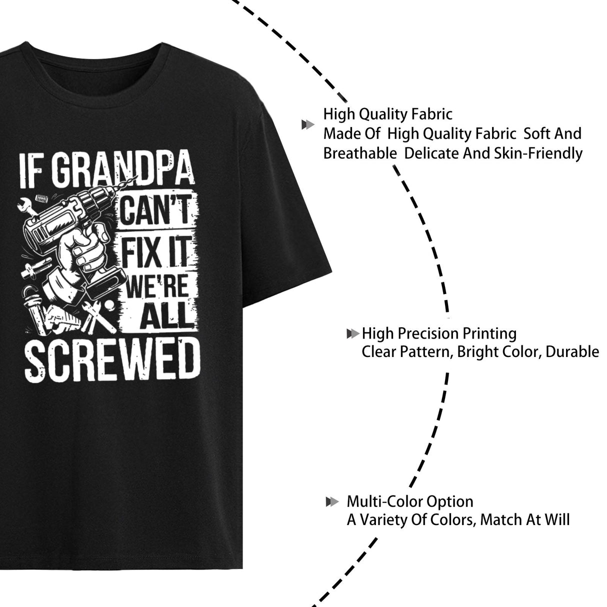 Onlydads Funny Family Message T-Shirt for Men Women