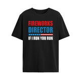 Onlydads Graphic T-Shirt for Pyrotechnics Fans and Holiday Enthusiasts