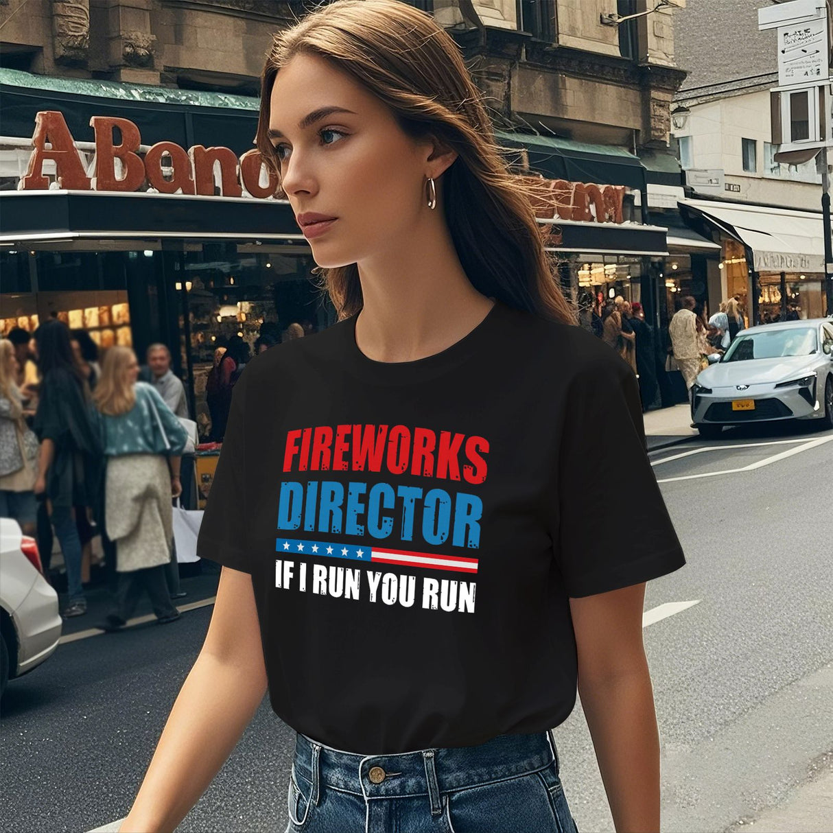Onlydads Graphic T-Shirt for Pyrotechnics Fans and Holiday Enthusiasts