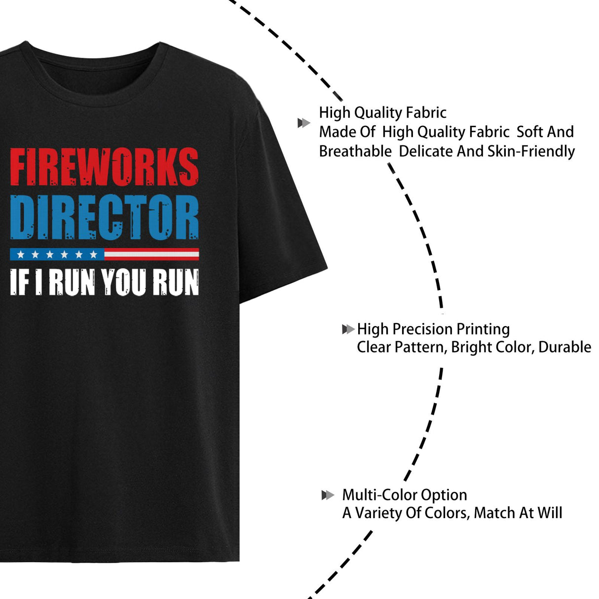 Onlydads Graphic T-Shirt for Pyrotechnics Fans and Holiday Enthusiasts