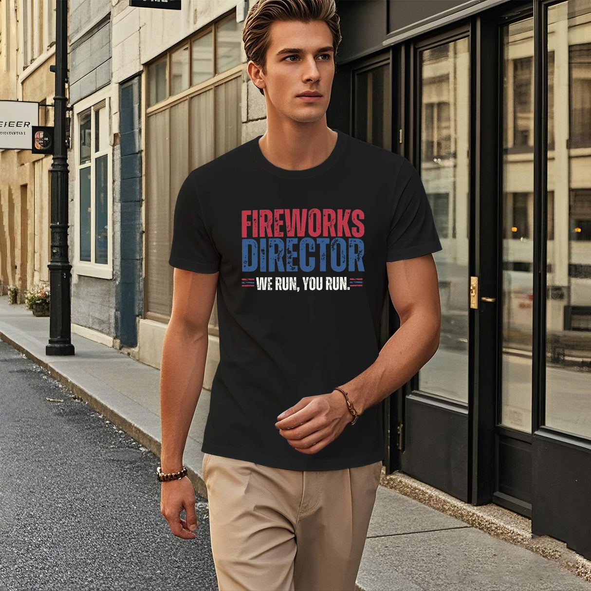 Onlydads Men's Run You Run T-Shirt