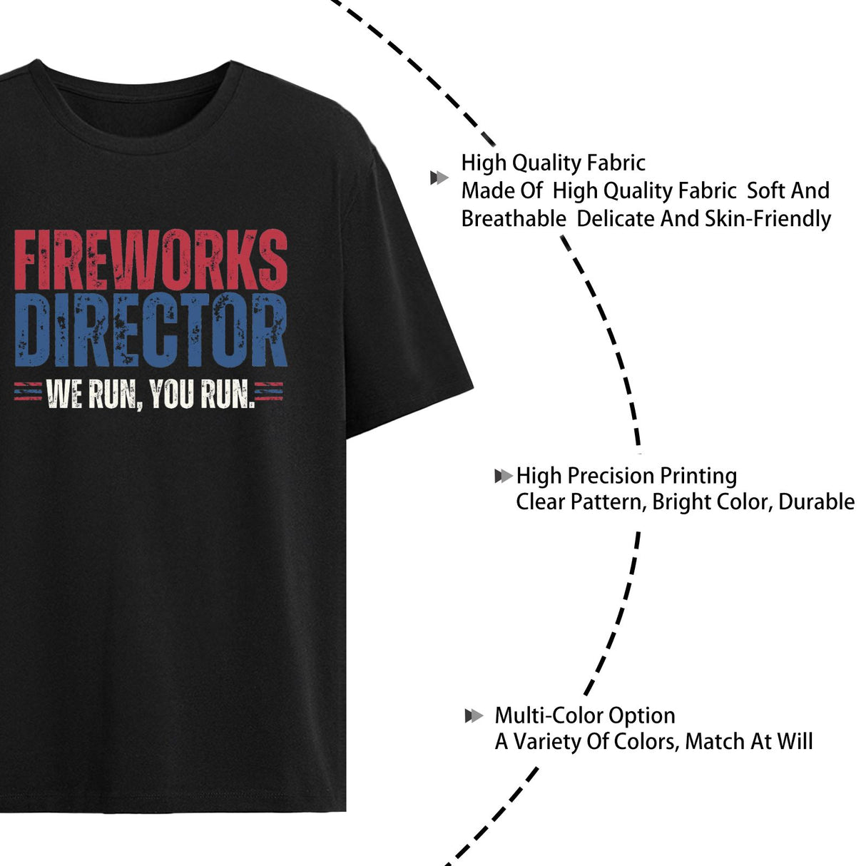 Onlydads Men's Run You Run T-Shirt