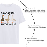 Onlydads Silly Goose On The Loose Graphic T-Shirt for Casual Wear