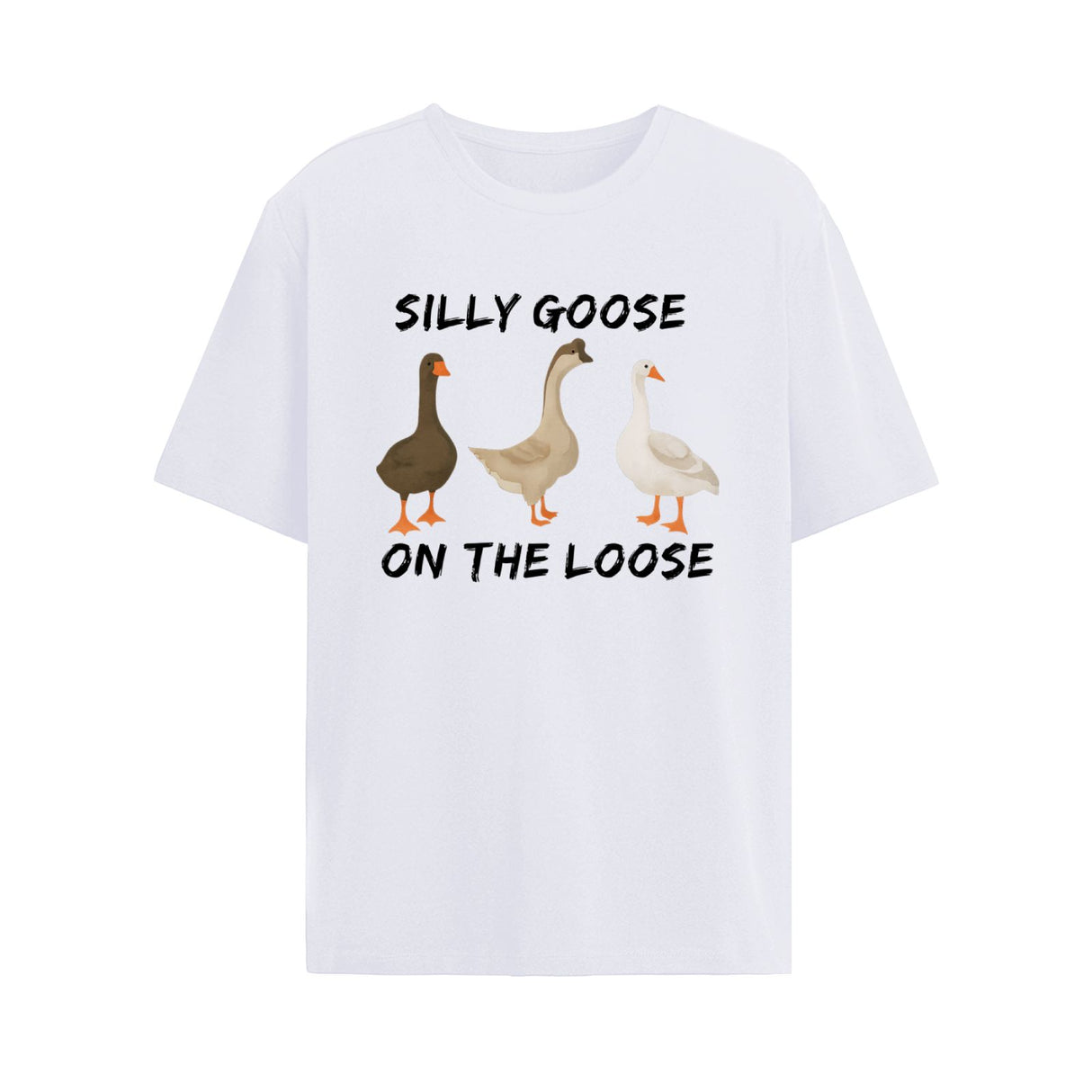 Onlydads Silly Goose On The Loose Graphic T-Shirt for Casual Wear