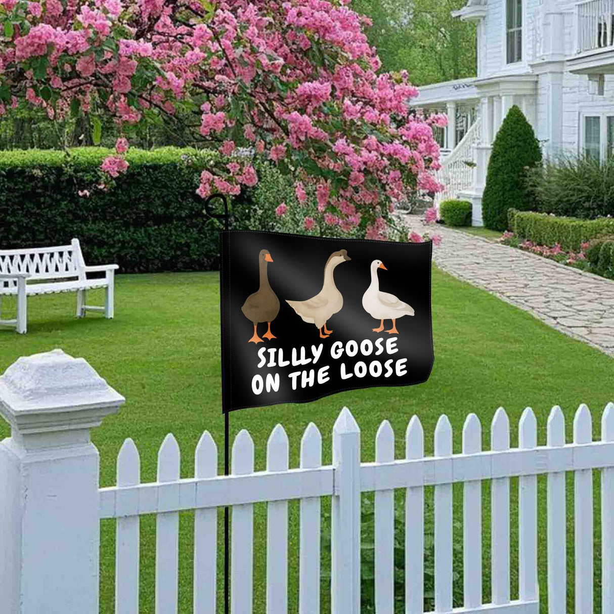 Onlydads Garden Flag - Double-Sided Outdoor Decoration