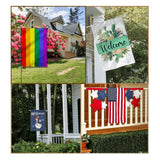 Onlydads Patriotic Funny Goose Garden Flag for 4th of July