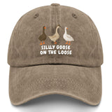 Funny Goose Hat - Silly Goose Design Baseball Cap