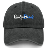 Only Dads Embroidered Vintage Dad Hat - Cotton Adjustable Cap