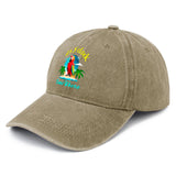 Women's 'It's 5 O'Clock Somewhere' Adjustable Cotton Baseball Cap