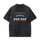 World's Best Pop Pop Limited Edition Grandpa Gift T-Shirt