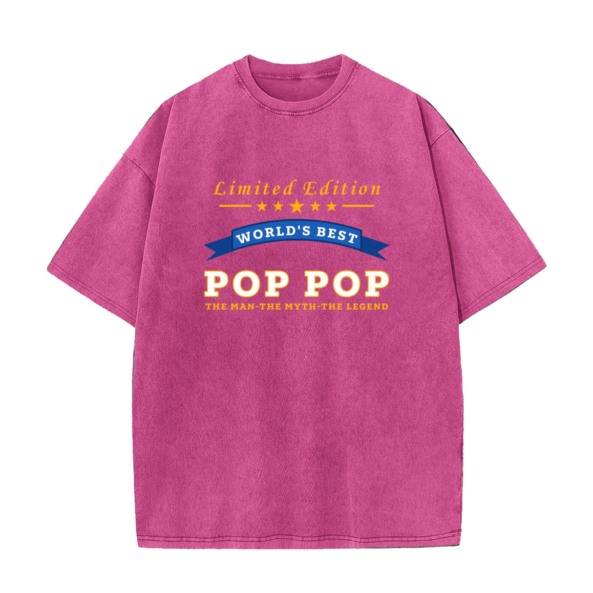 World's Best Pop Pop Limited Edition Grandpa Gift T-Shirt