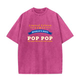 World's Best Pop Pop Limited Edition Grandpa Gift T-Shirt