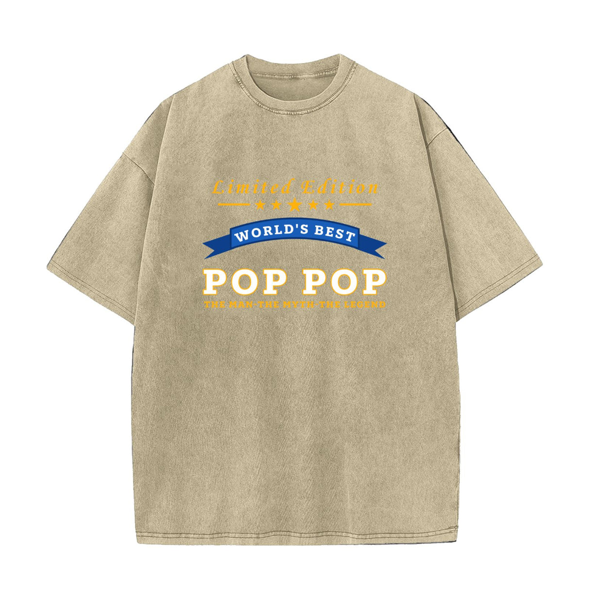 World's Best Pop Pop Limited Edition Grandpa Gift T-Shirt