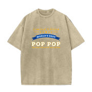 World's Best Pop Pop Limited Edition Grandpa Gift T-Shirt